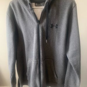 Mens XL Under Armour zip up sweatshirt